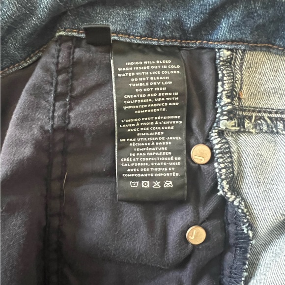J Brand Natasha love sike high waisted skinny jeans size 29 - Picture 8 of 10